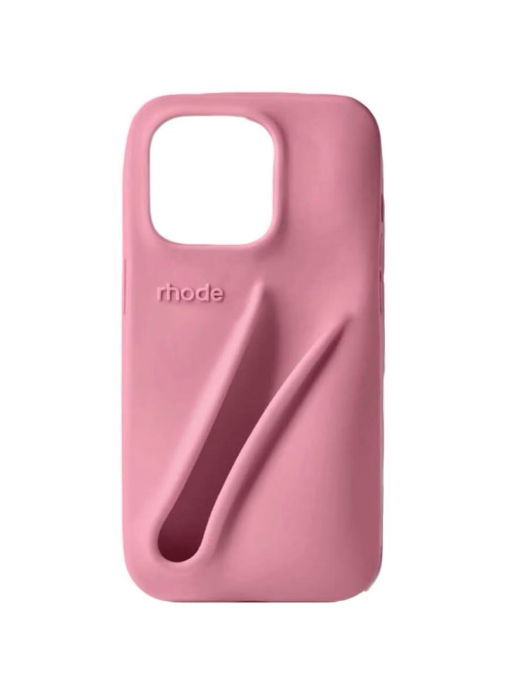 LNIB rhode iPhone 13 Pro Ribbon Peptide Lip Holder Silky Silicone Case - Picture 2 of 14